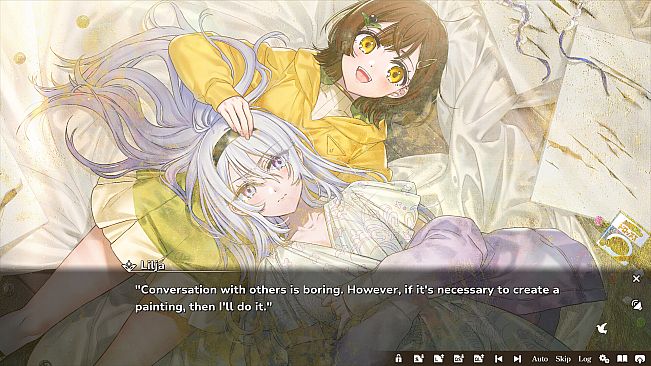 Lilja and Natsuka Painting Lies