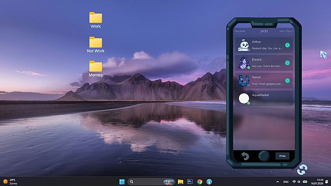Love At The Desktop Market