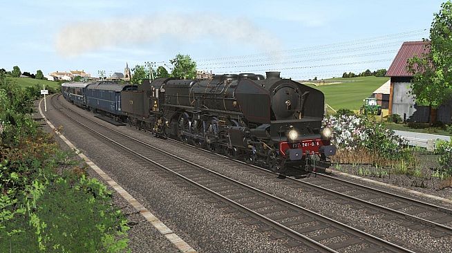 Trainz 2022 DLC - Est/SNCF 241A Mountain Locomotives (rebuilt)