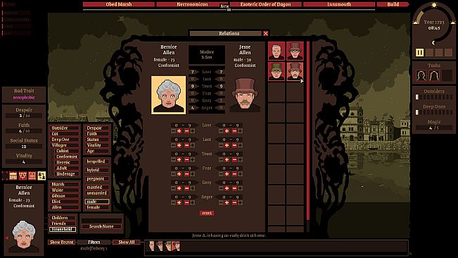 Marry a Deep One: Innsmouth Simulator