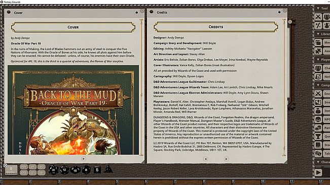 Fantasy Grounds - D&D Adventurers League EB-19 Back to the Mud