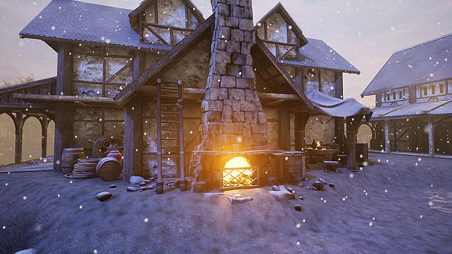 RPGScenery - Fishing Village Scene