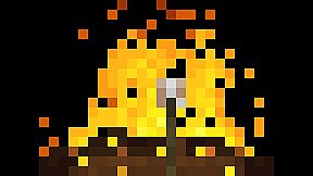 Pixel Fireplace