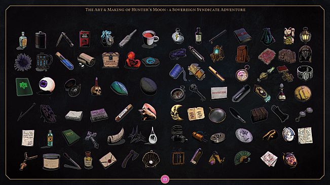 Hunter's Moon: A Sovereign Syndicate Adventure - Digital Artbook
