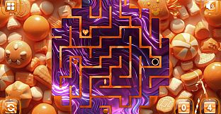 Sweetie Candy Maze: Orange