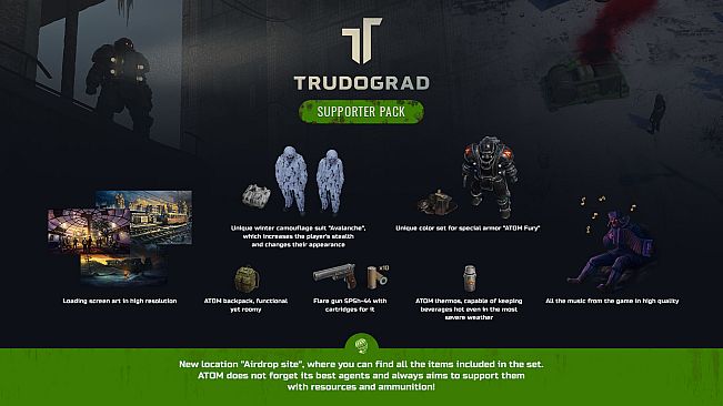ATOM RPG Trudograd - Supporter Pack