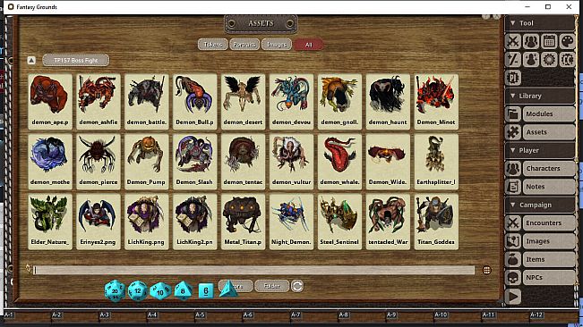 Fantasy Grounds - Devin Night Token Pack 157: Boss Fight