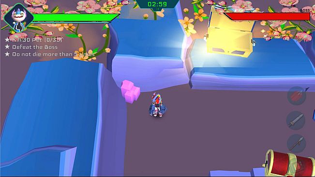 Battle with monsters game 3D