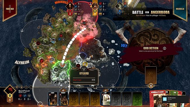 Blood Rage: Digital Edition - Gods of Asgard