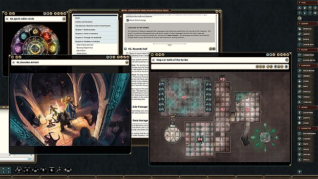 Fantasy Grounds - Expedition from the Mysterious Peaks