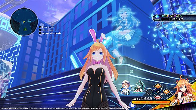 Neptunia Virtual Stars - Bunny Outfit: V-Idol Set