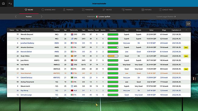 Global Soccer: A Management Game 2018
