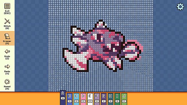 Pixel Cross Stitch - Menacing Monsters Pack