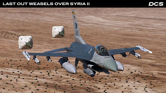 DCS: F-16C Last Out Weasels over Syria II Campaign by Ground Pounder Simulations
