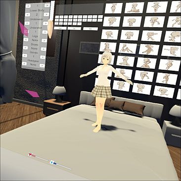 DIY MY LADY IN VR WORLD