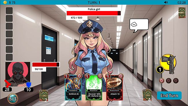 I tried to rob a bank, sexy cops and now are after me.