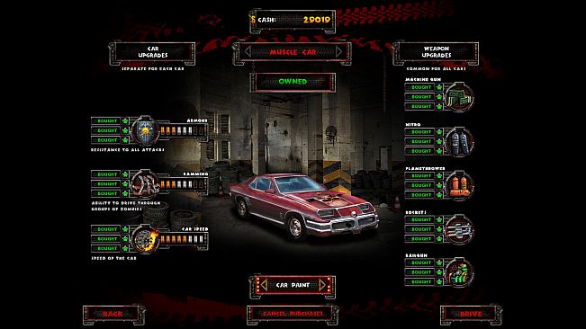 Zombie Driver HD Brutal Car Skins