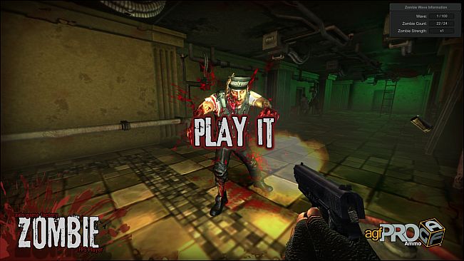Axis Game Factory's AGFPRO Zombie FPS Player DLC