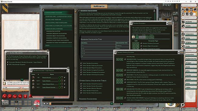 Fantasy Grounds - Fallout RPG - Gamemaster's Toolkit