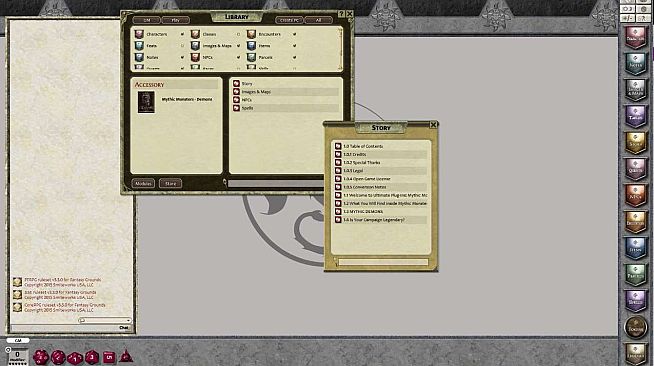 Fantasy Grounds - Mythic Monsters: Demons (PFRPG)