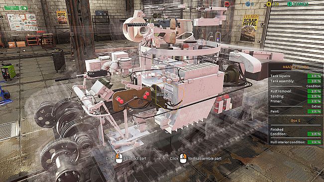 Tank Mechanic Simulator - Shermans DLC