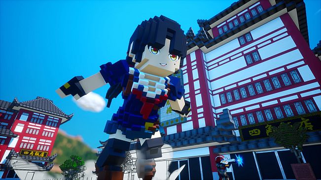 EARTH DEFENSE FORCE: WORLD BROTHERS - Saki, the Crazed Little Sister Swordswoman from "OneeChanbara"