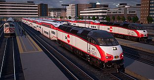 Train Sim World: Caltrain MP36PH-3C Baby Bullet Loco Add-On - TSW2 & TSW3 compatible