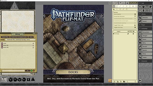 Fantasy Grounds - Pathfinder RPG - Pathfinder Flip-Mat: Docks