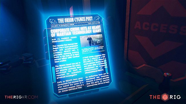 The Rig: A Starmap to Murder