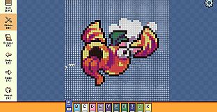 Pixel Cross Stitch - Menacing Monsters Pack 2