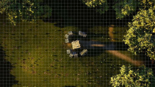 RPGScenery - Log Fort Scene