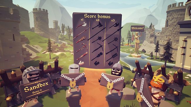 Mace and Grace: action fight blood fitness arcade