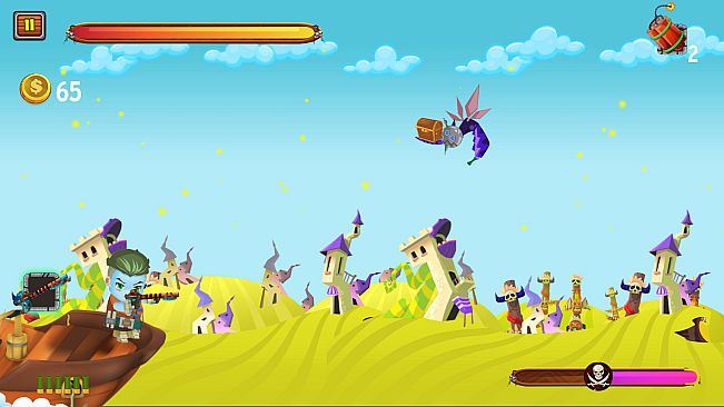 Captain vs Sky Pirates - Evil Village