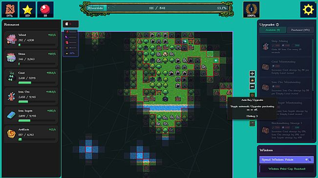 Idle Squares