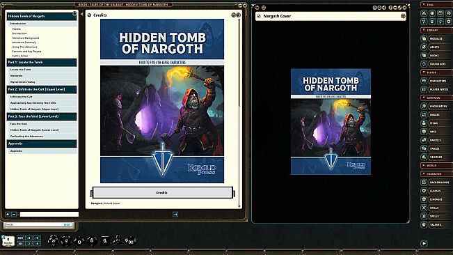 Fantasy Grounds - Hidden Tomb of Nargoth