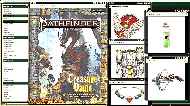 Fantasy Grounds - Pathfinder 2 RPG - Treasure Vault (Remastered)