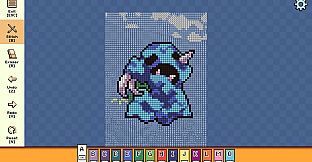 Pixel Cross Stitch - Menacing Monsters Pack 3