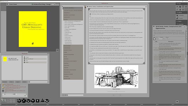 Fantasy Grounds - GM's Miscellany: Urban Dressing (System Neutral Edition)