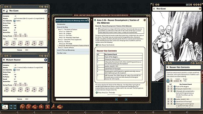 Fantasy Grounds - Mutant Crawl Classics #5: Blessings of the Vile Brotherhood