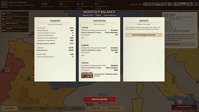Bonaparte 1789 AD