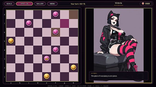 Waifu Strip Duel: Hentai Checkers