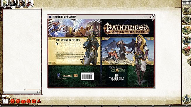 Fantasy Grounds - Pathfinder RPG - War for the Crown AP 3: The Twilight Child (PFRPG)