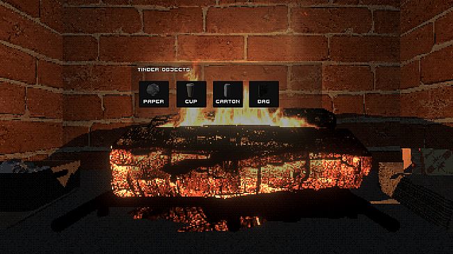Virtual Interactive Fireplace