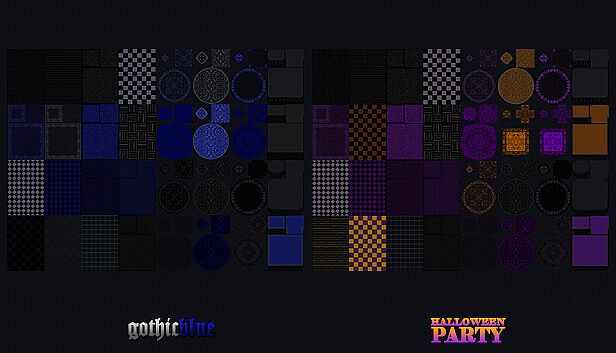 RPG Maker MV - Gothic Blue Halloween Party