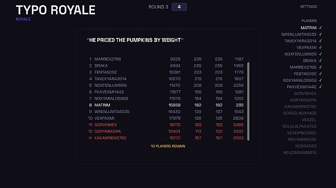 Typo Royale