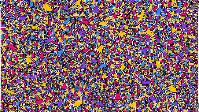 I commissioned some abstract bunnies