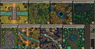 Fantasy Grounds - Wilderness Map Collection