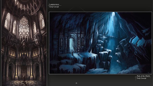 Anima Gate of Memories: I & II Remaster Digital Artbook