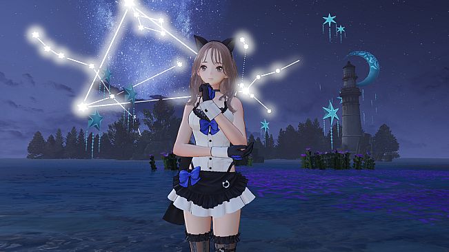 BLUE REFLECTION: Second Light - Rena, Hinako & Uta Costumes - Hospitable Kitties