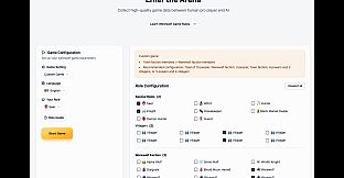 Mentiss Werewolf: Human vs AI